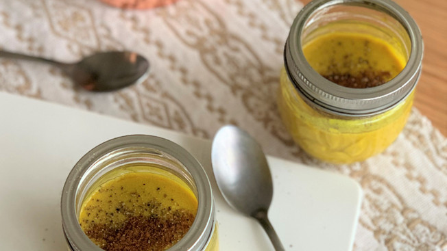 Panna Cotta de Leche Dorada