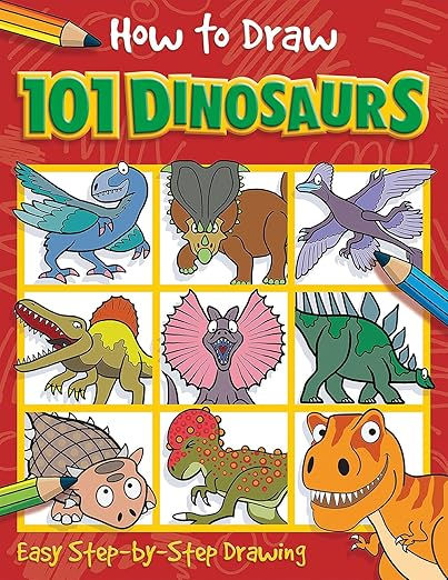 How to Draw 101 Dinosaurs