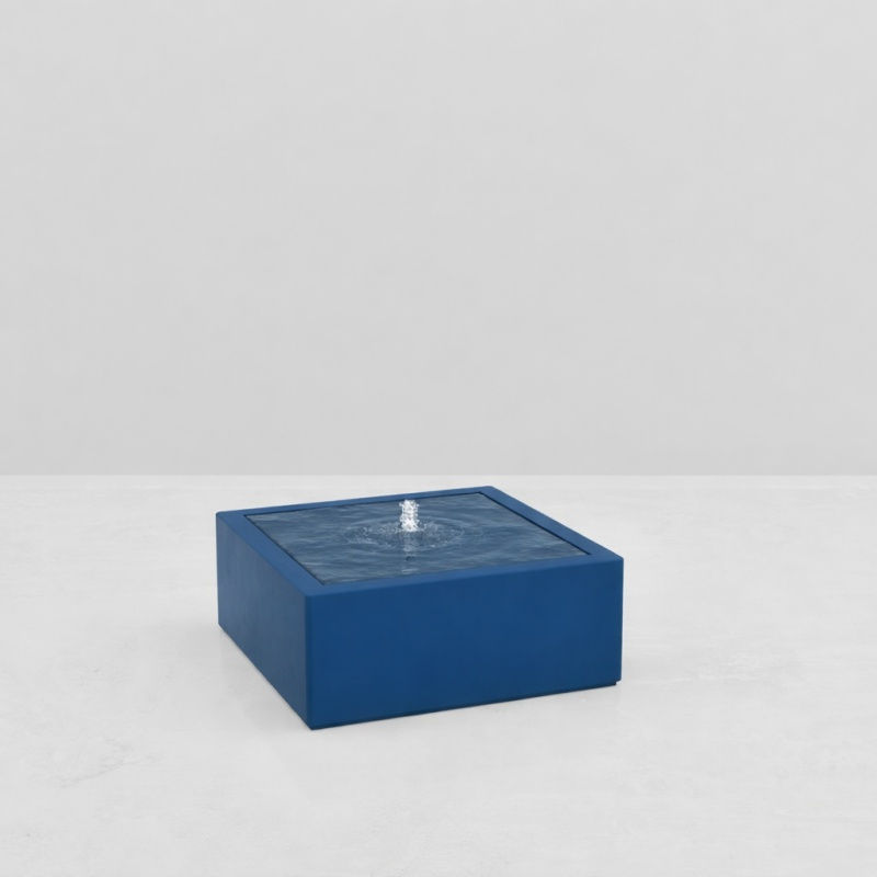 Miniature : Table d'eau carrée 1000 x 1000 x 400 mm