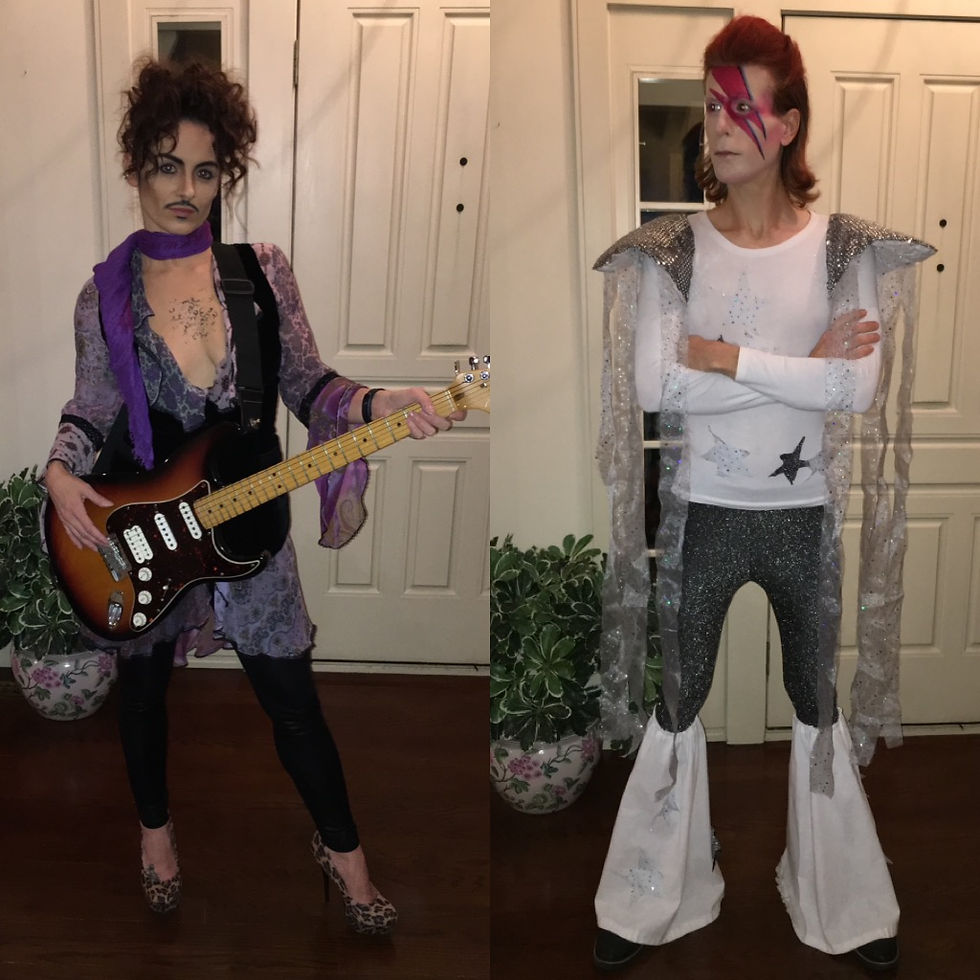 David Bowie and Prince