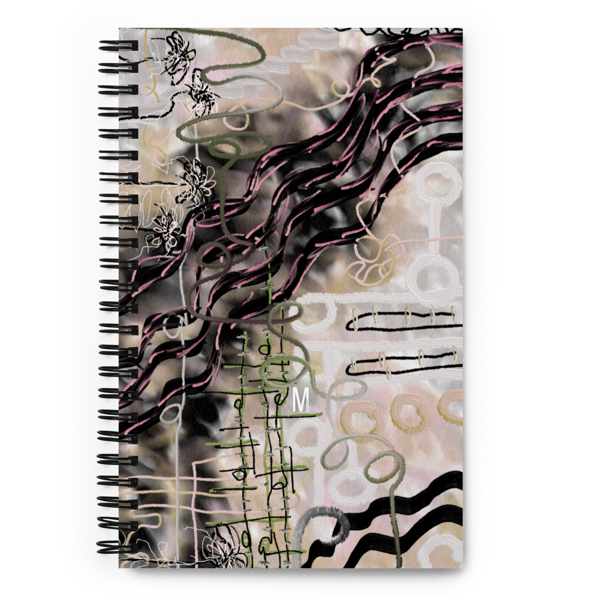 "Melodica 00.4" Spiral notebook