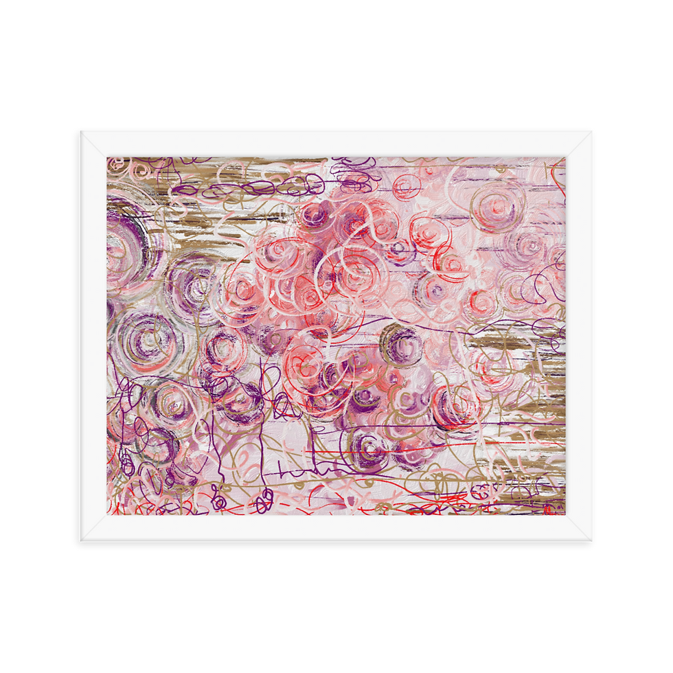 Thumbnail: Melodica 00.6 Framed poster