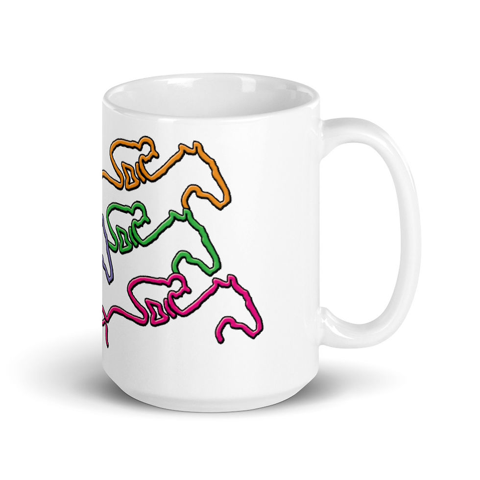 Thumbnail: Horse and Jockey coffee mug