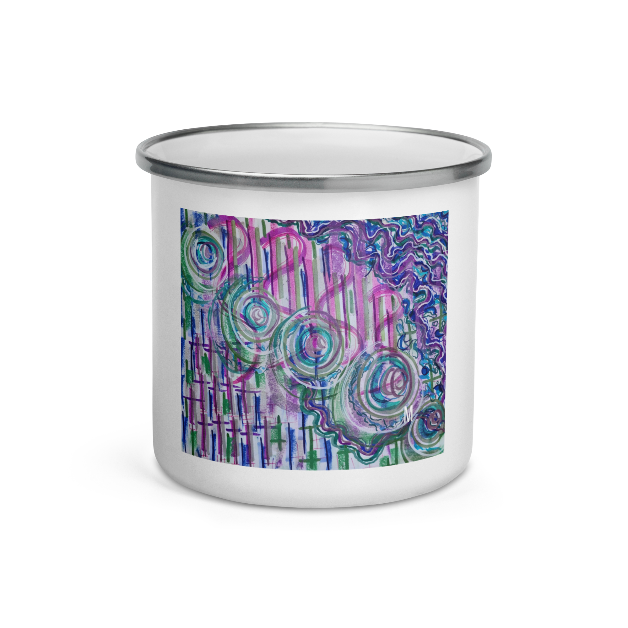 "Magnetarz Artworks" 0000.4 Enamel Mug