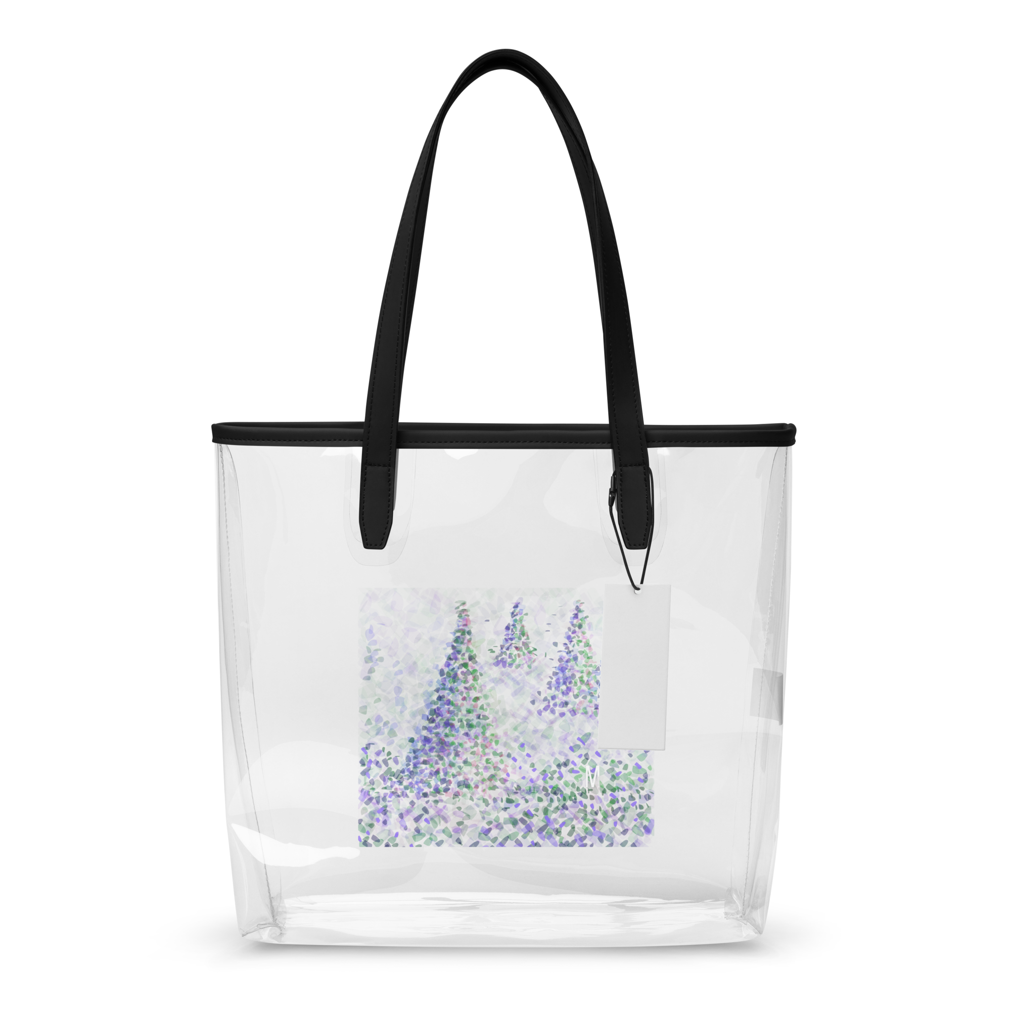 The Merriest Junction 00000.1 Clear tote bag