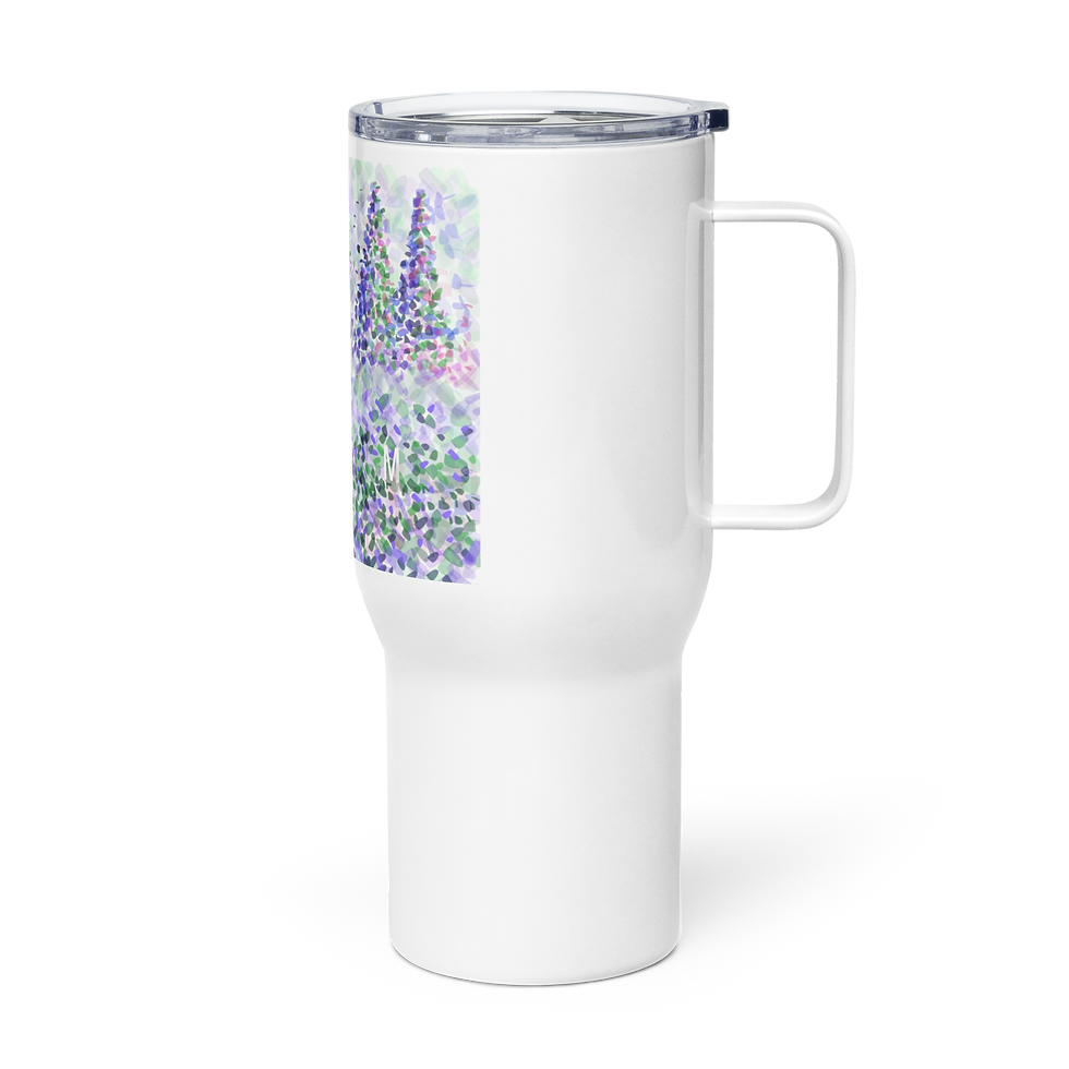 Thumbnail: The Merriest Junction 00000.1 Travel mug with a handle