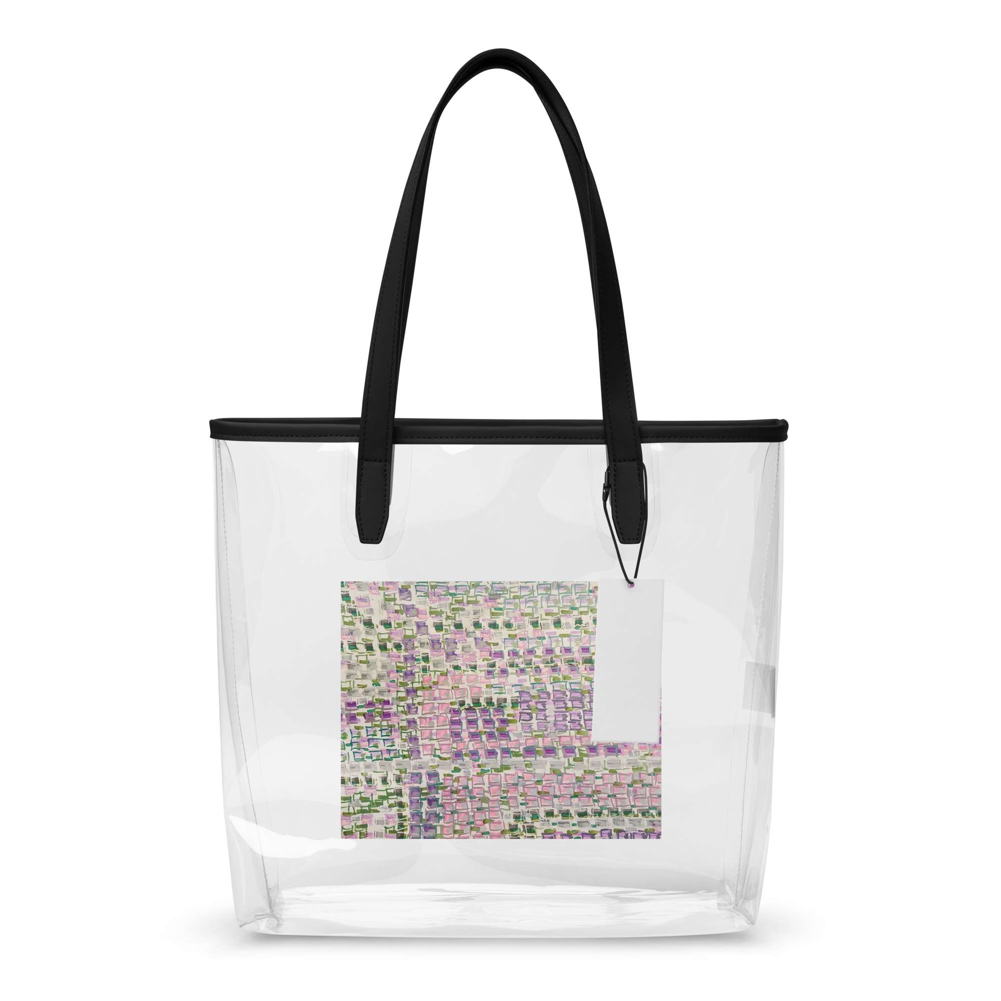 Magnetarz Artworks 0000.3 Clear tote bag