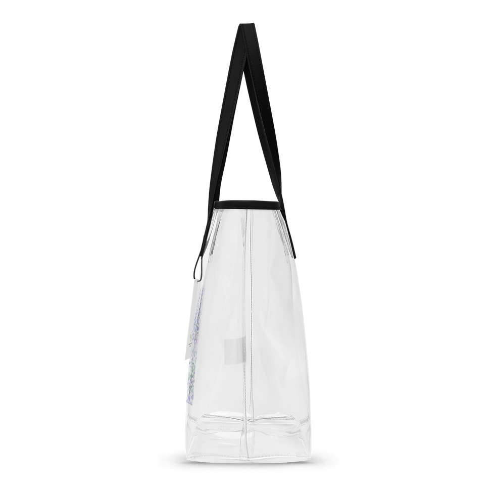 Thumbnail: The Merriest Junction 00000.1 Clear tote bag