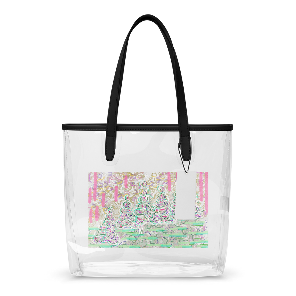 Thumbnail: The Blue Series 00.5 Clear tote bag