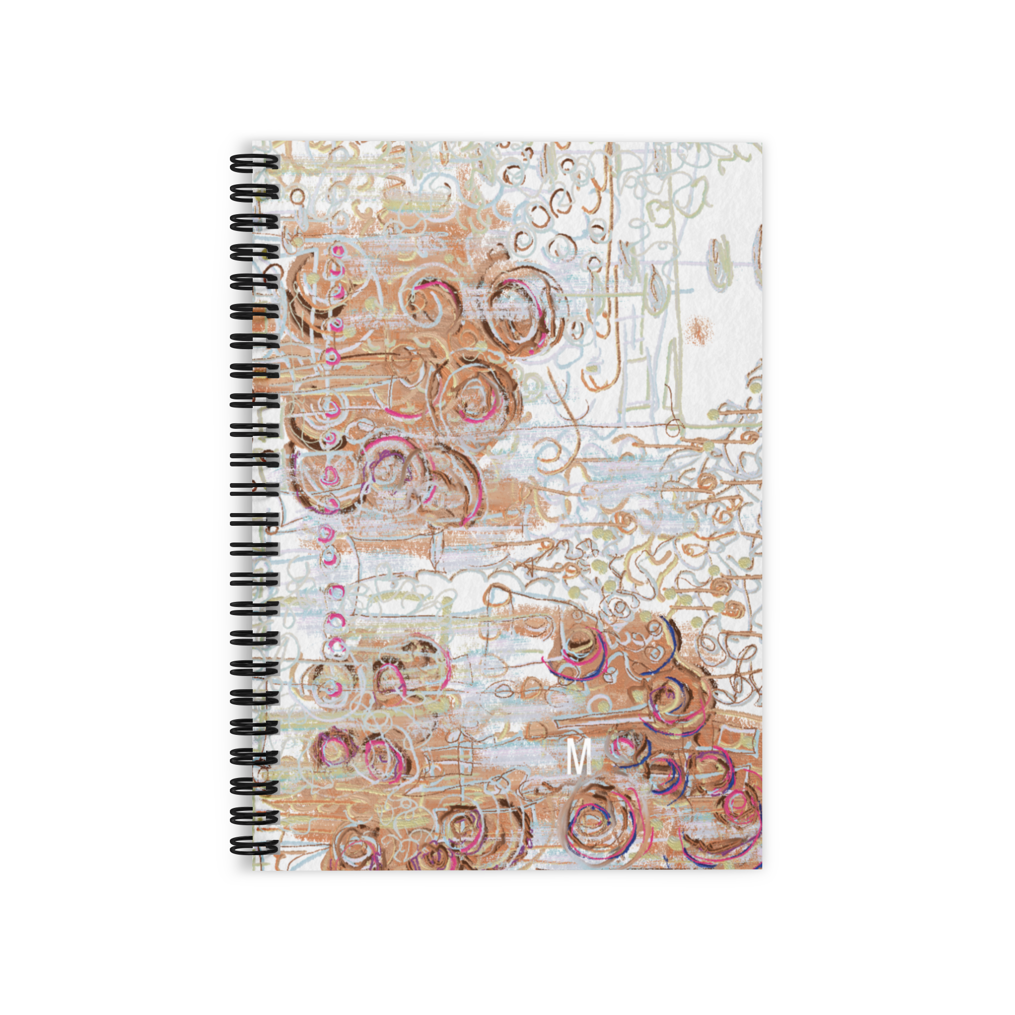 "Melodica 00.7" Ruled Line Spiral Notebook
