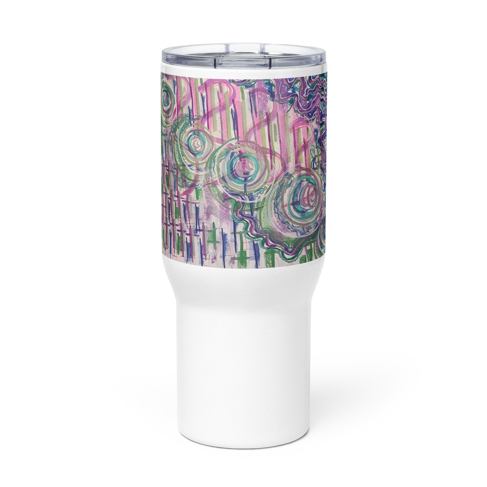 Magnetarz Artworks 0000.4 Travel mug with a handle