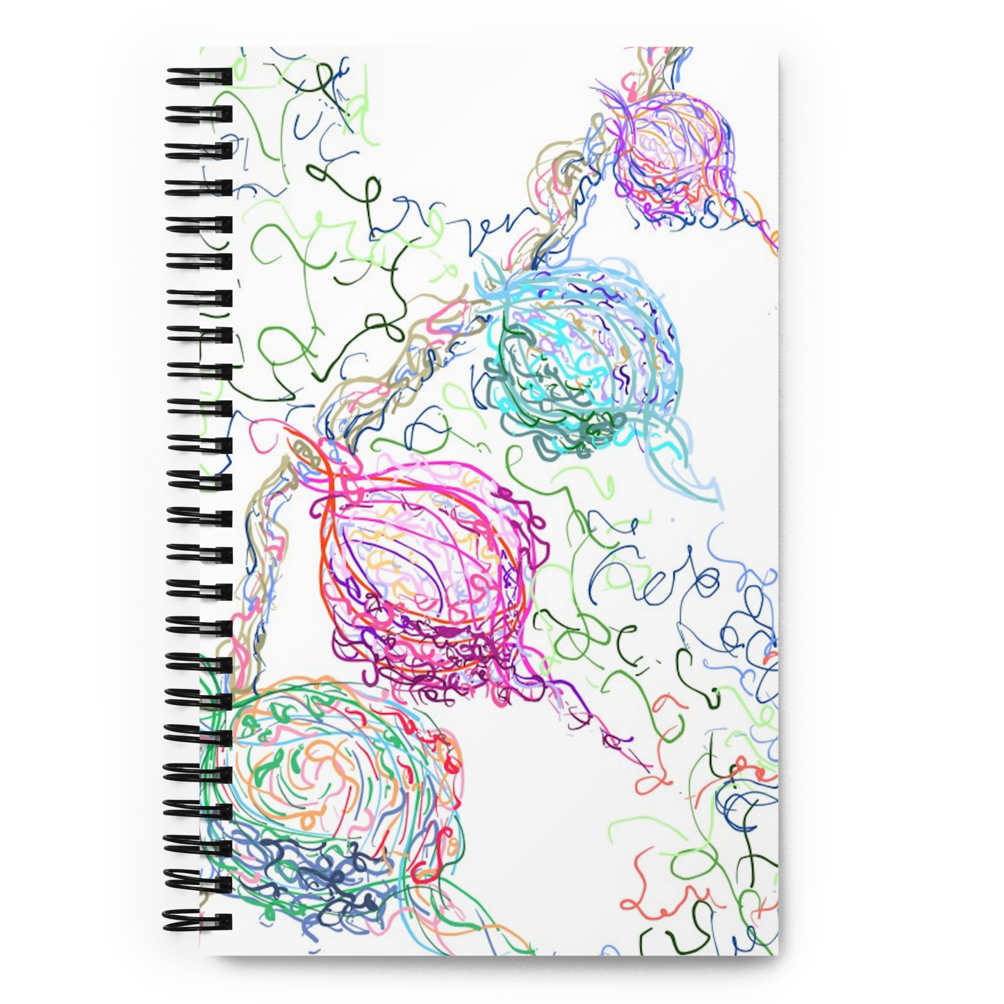 Feliz Navidad Spiral notebook