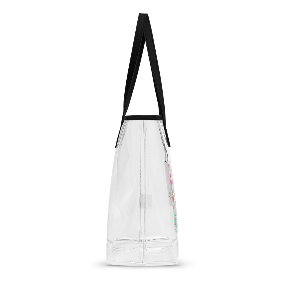 Thumbnail: The Blue Series 00.5 Clear tote bag