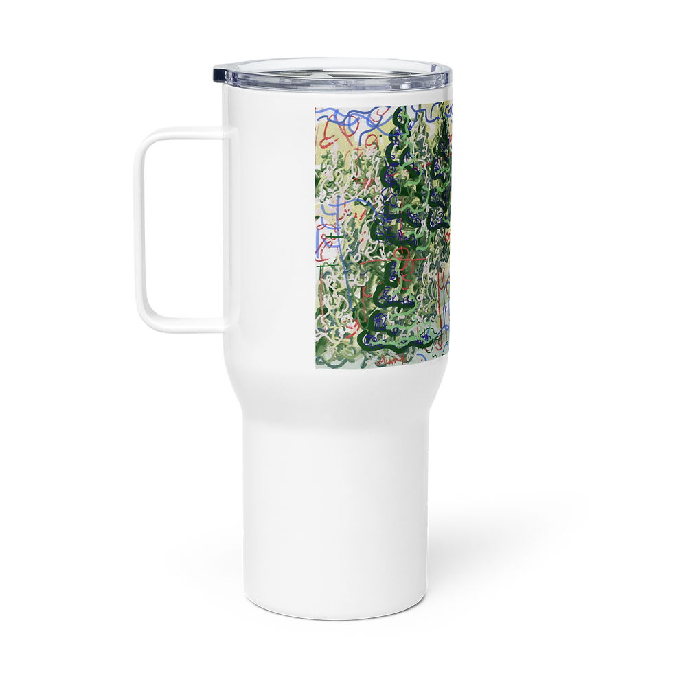 Miniatura: The Blue Series 00.6 Travel mug with a handle