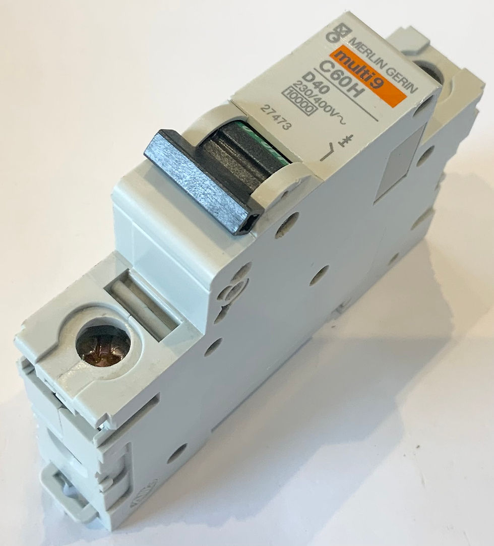 Merlin Gerin C60H D40 MCB 40A Type D 27473