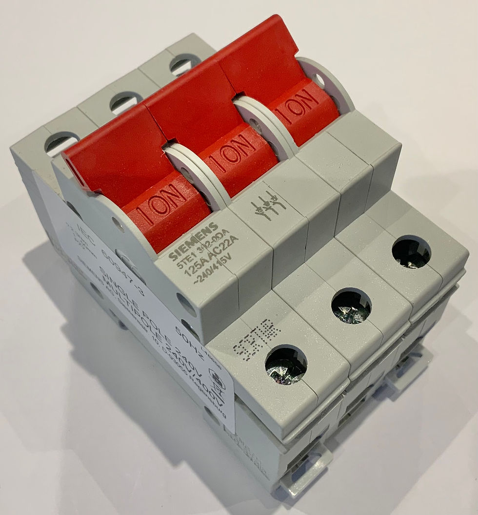 Siemens 5TE1302-0DA Switch Disconnector 3P 100A