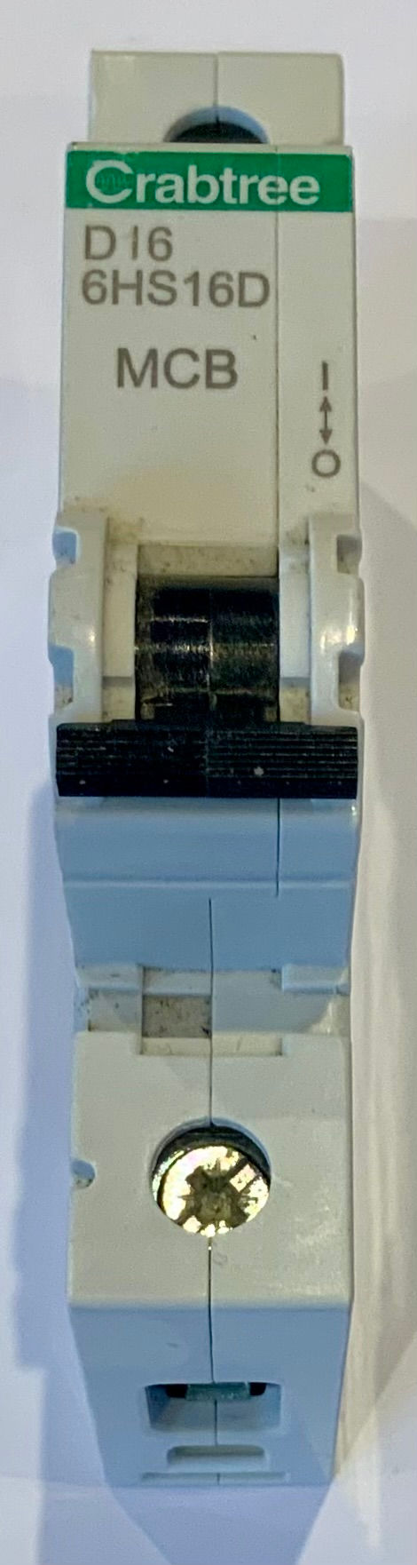 Crabtree 6HS16D D16 MCB 16A Type D