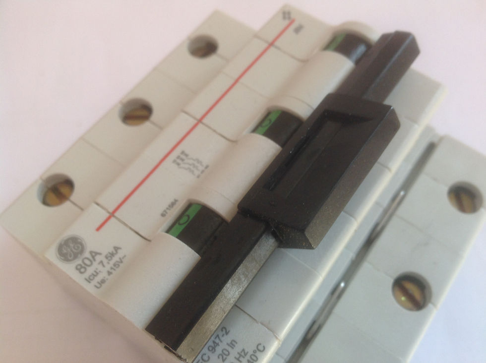 GE HTi D80 MCB 80A Triple Pole Type D 671564