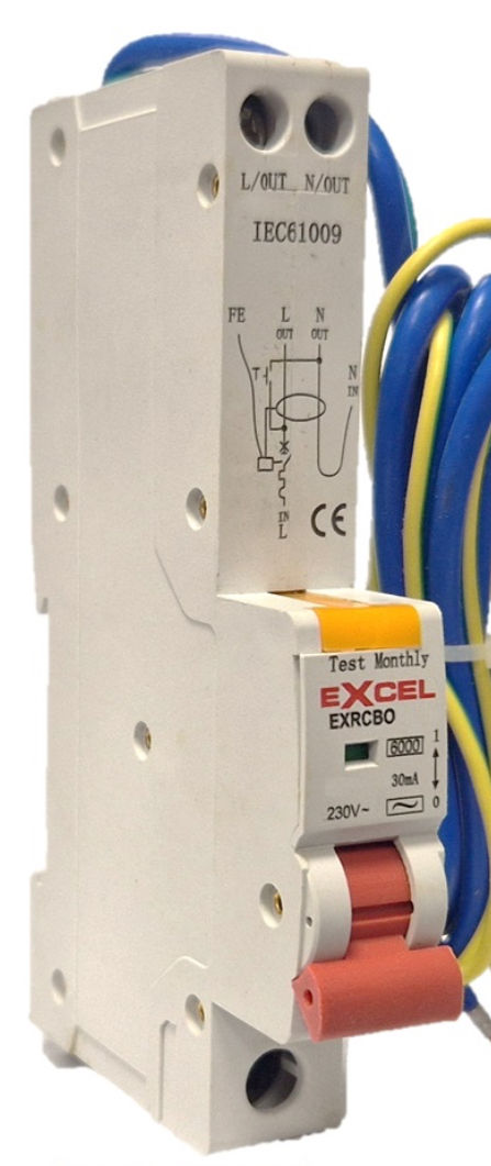 Excel EXRCBO4030 RCBO 40A 30mA Type B