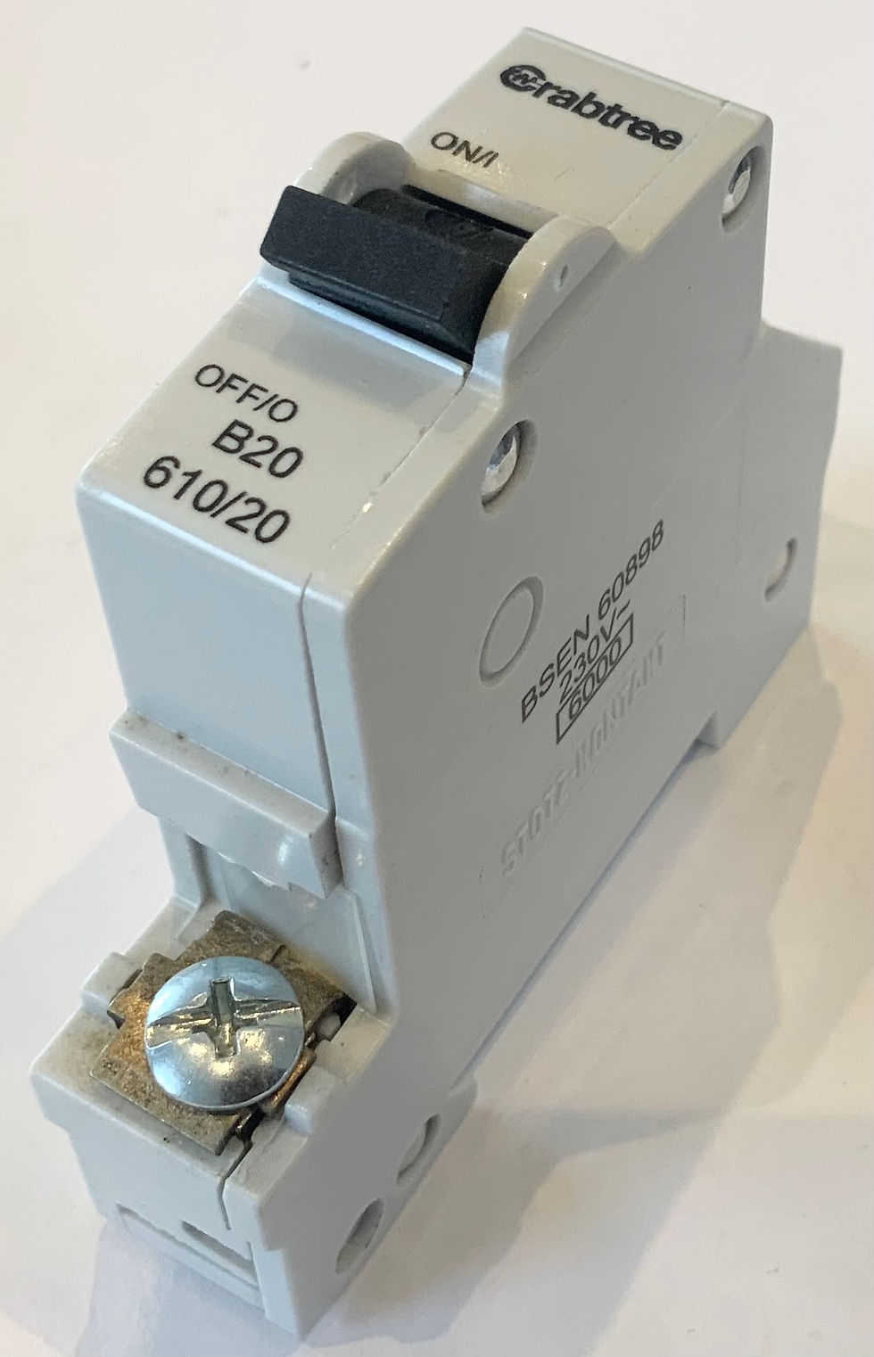 Crabtree 610/20 B20 MCB Starbreaker 20A 1P Type B