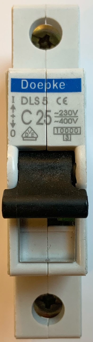 Doepke DLS5 C25 MCB 25A Type C
