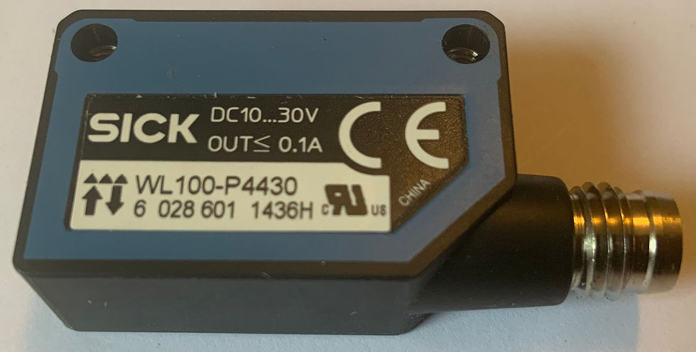 SICK WL100-P4439 Photoelectric switch and reflector Label