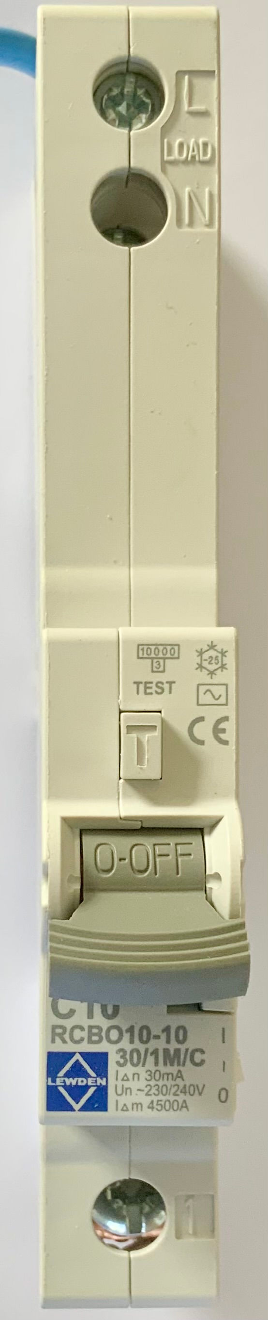 Lewden RCBO10-10 30/1M/C