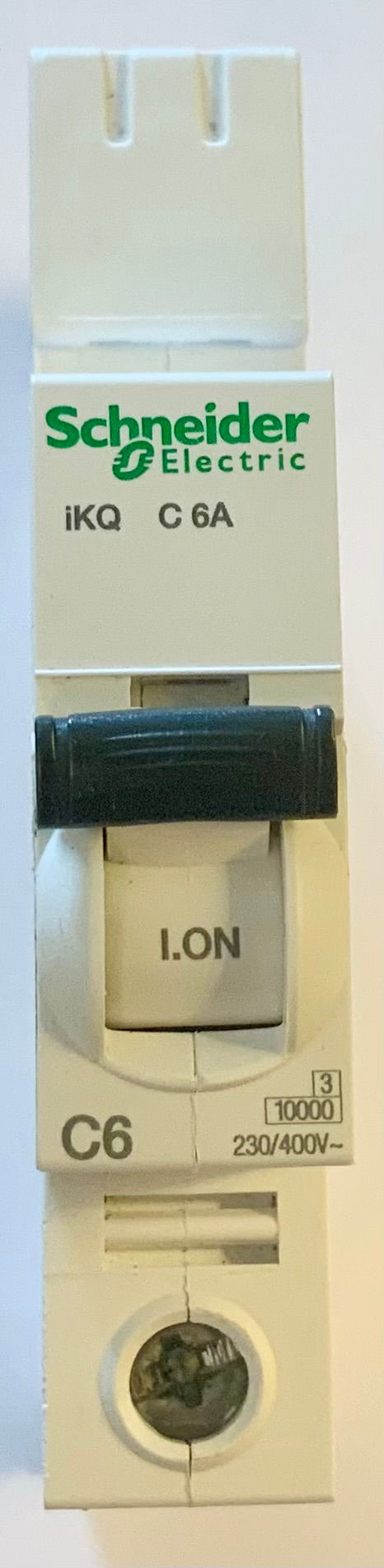 Schneider iKQ C6 MCB A9F57106 6A Type C