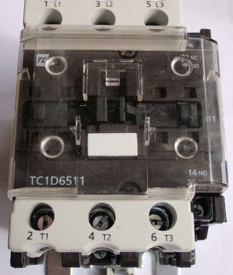 Thumbnail: TC TC1D6511P7 Contactor with 230VAC Coil