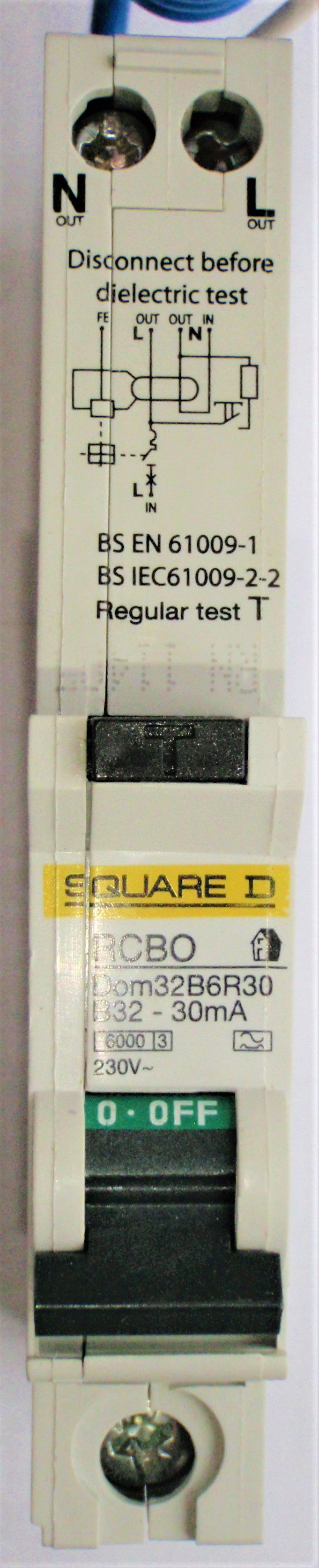 Square D RCBO DOM32B6R30