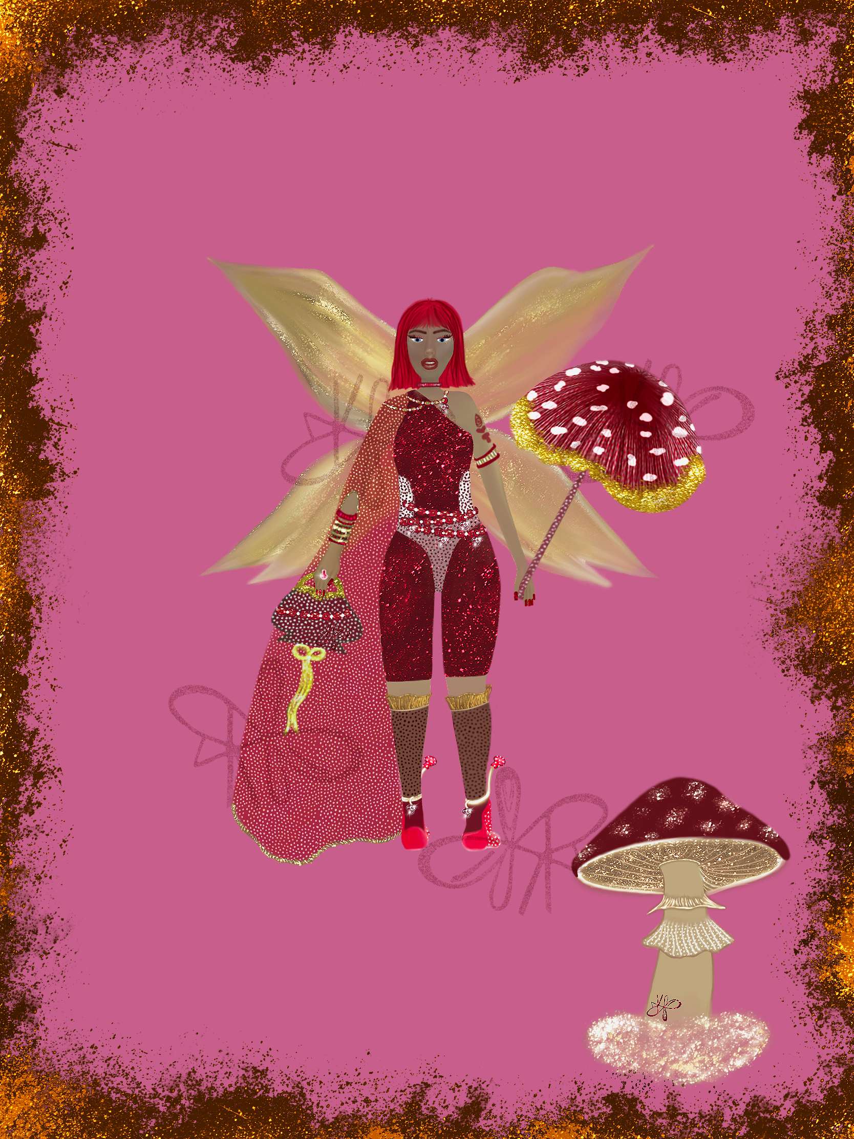amanita senorita ∞freequeen - cherry