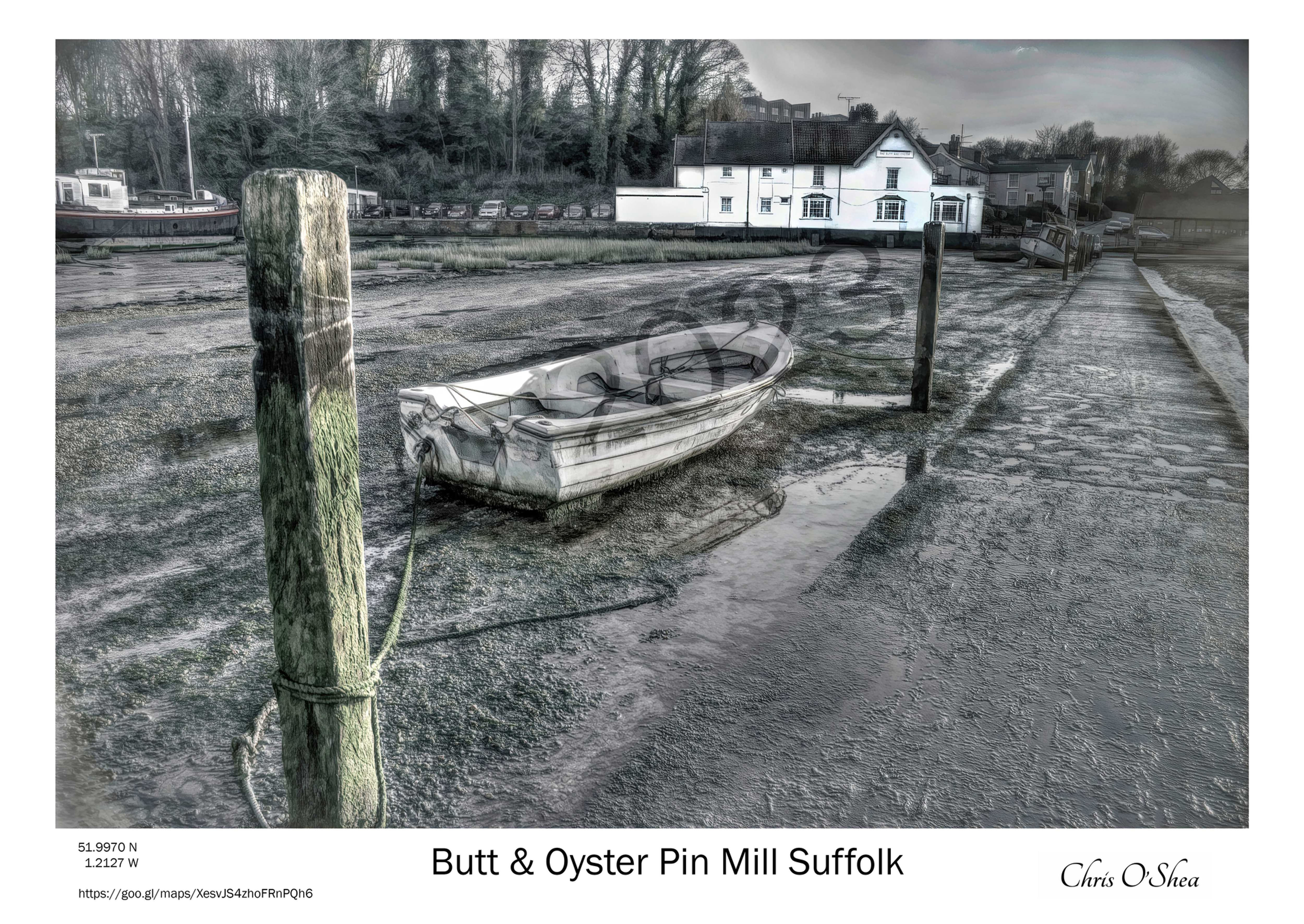 Butt and Oyster at Pin Mill in Suffolk