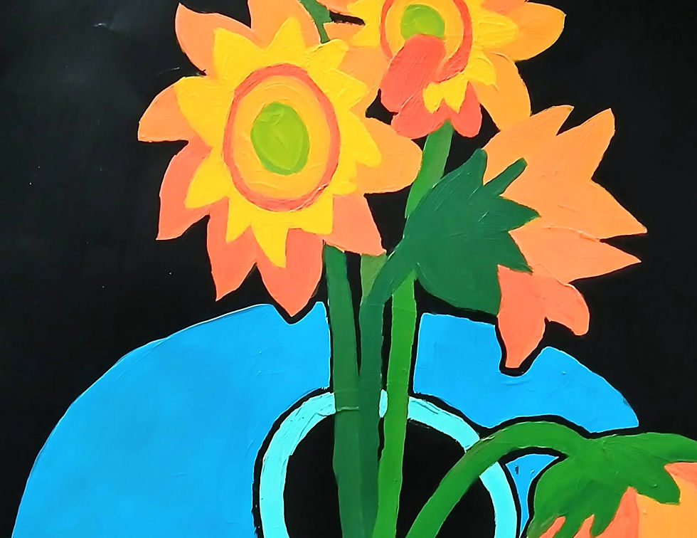 Thumbnail: SOLD OUT: sunflowers + a love note