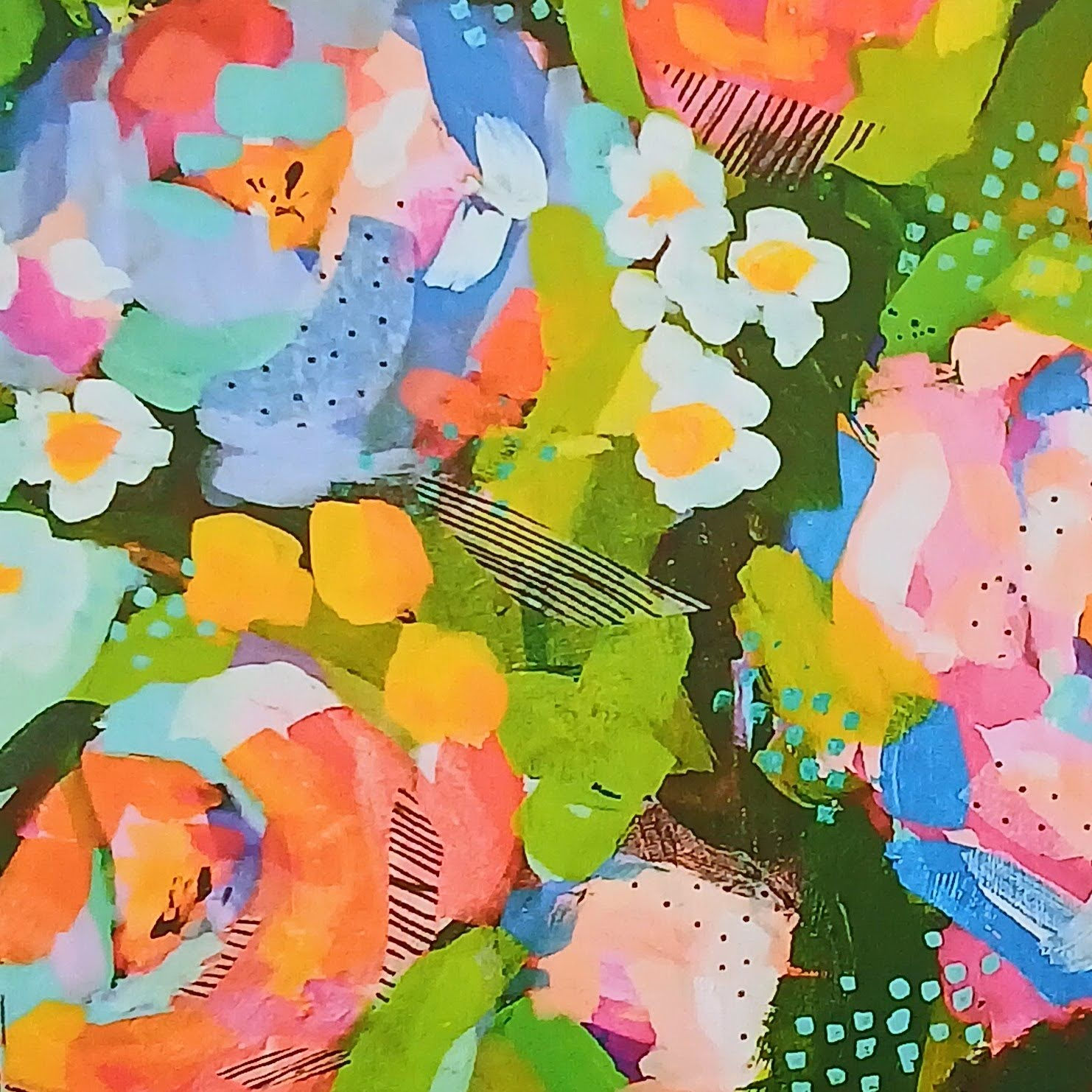 get out in nature: art print