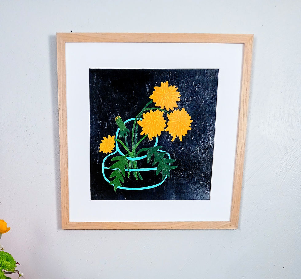 Thumbnail: SOLD OUT dandelion vase