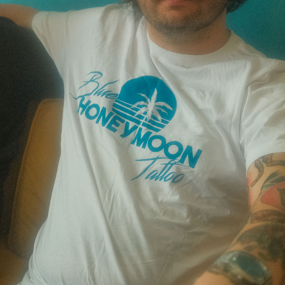 Thumbnail: Blue Honeymoon T-Shirt ~ Original Logo White