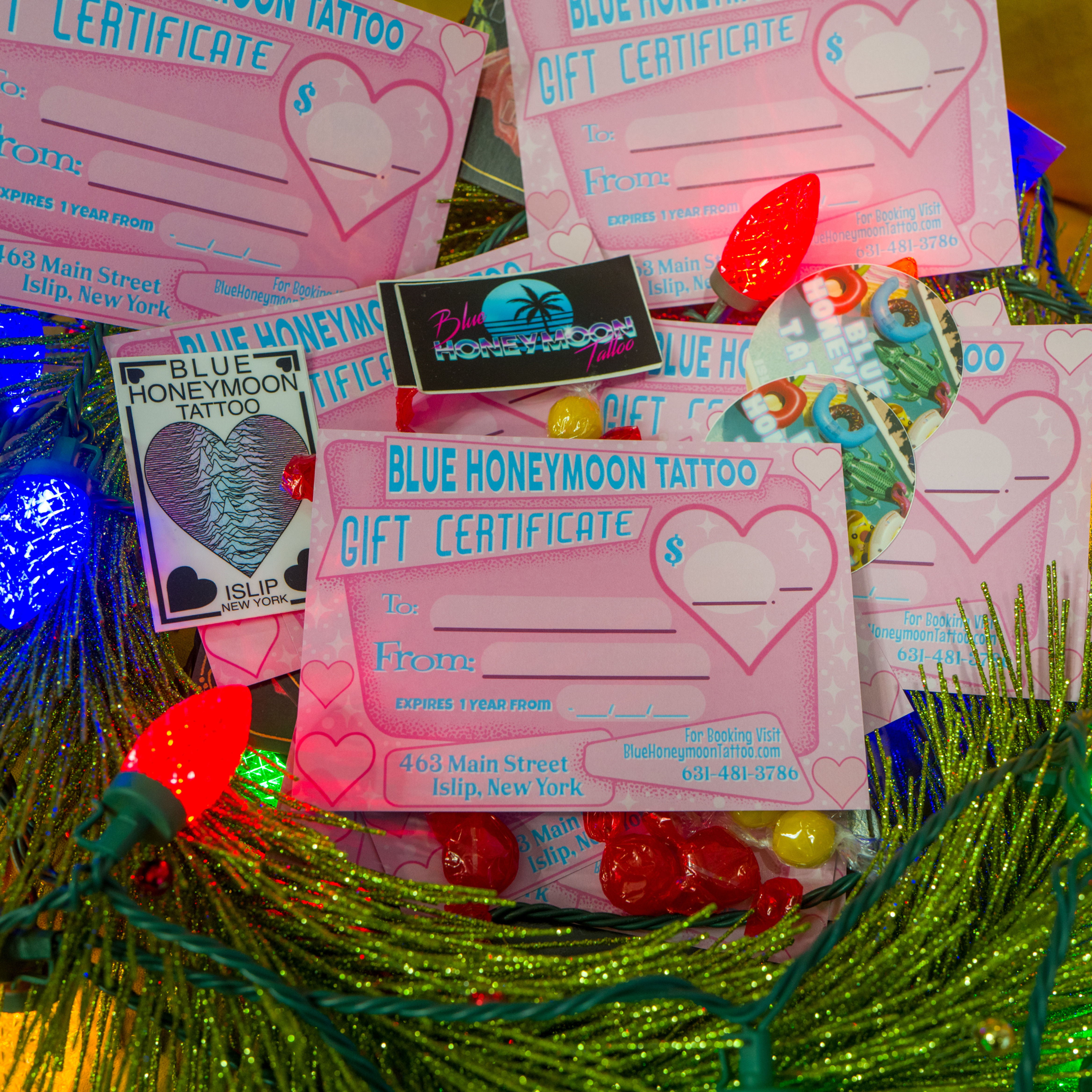 Blue Honeymoon Gift Card