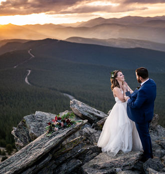 Veronica Sparks Photography - Colorado elopement photographer | Evergreen, Idaho Springs, Denver, Telluride, Ouray, Estes, Rocky Mountain National Park. Elope in the mountains, sunset mountain wedding, sunset mountain elopement, Rocky mountain elopement photographer, Colorado engagement photographer, Veronica Sparks, Veronica Theurer, Colorado hiking photographer, Colorado SUP photographer, Paddleboard Colorado, Denver photographer, Denver wedding photographer