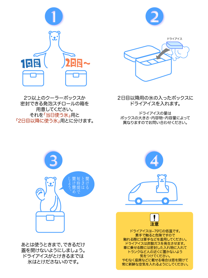 氷を長持ち Asahiya Ice Dryice 氷を長持ち Asahiya Ice Dryice