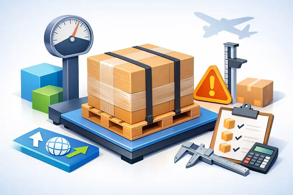Quanto pesa un pallet spedibile? Limiti e misure