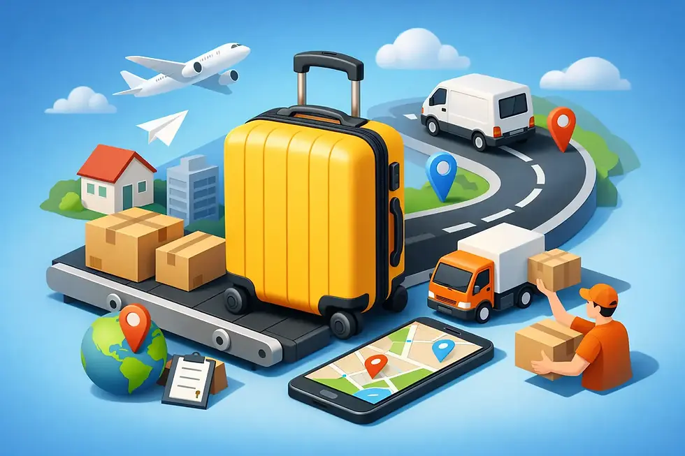 Come spedire valigia senza aeroporto