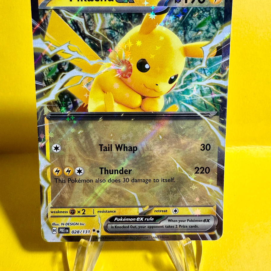 pikachu card front