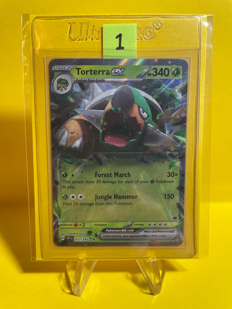 torterra card sleeved