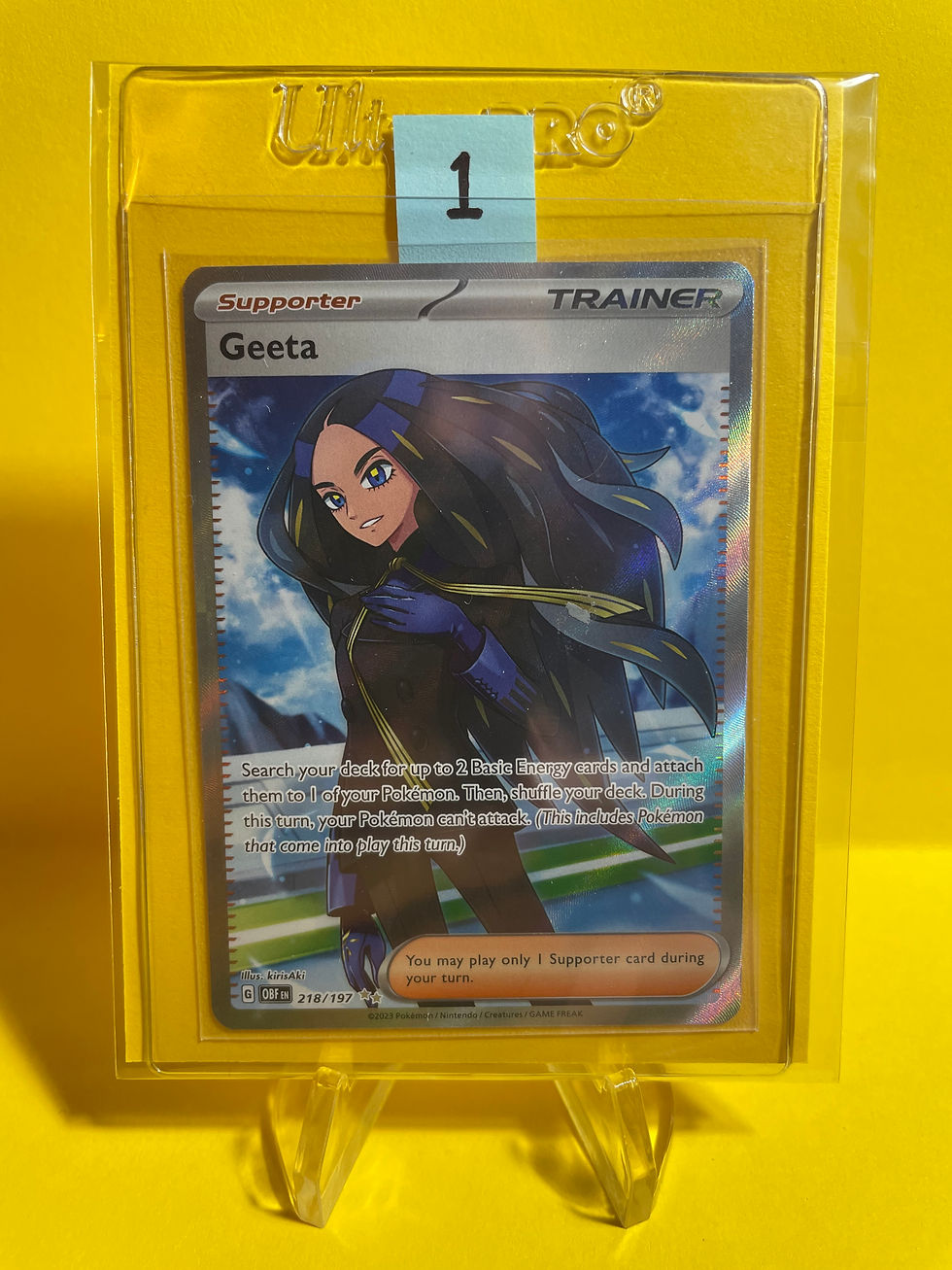 geeta card sleeved