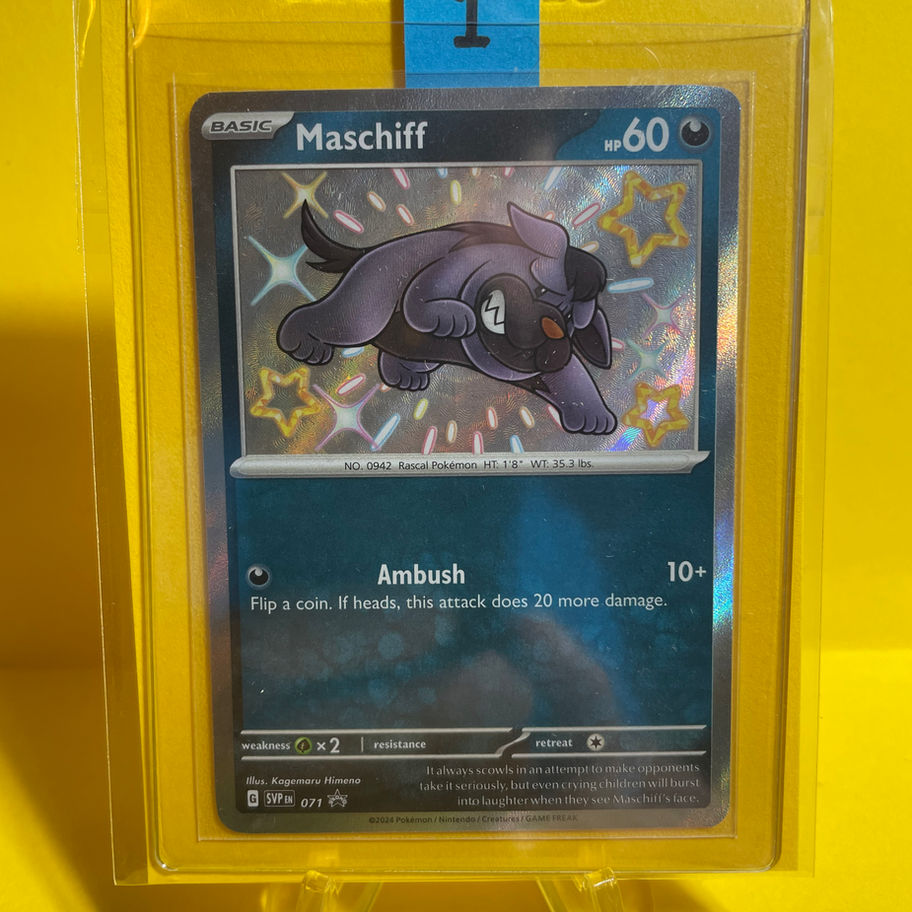 maschiff card sleeved