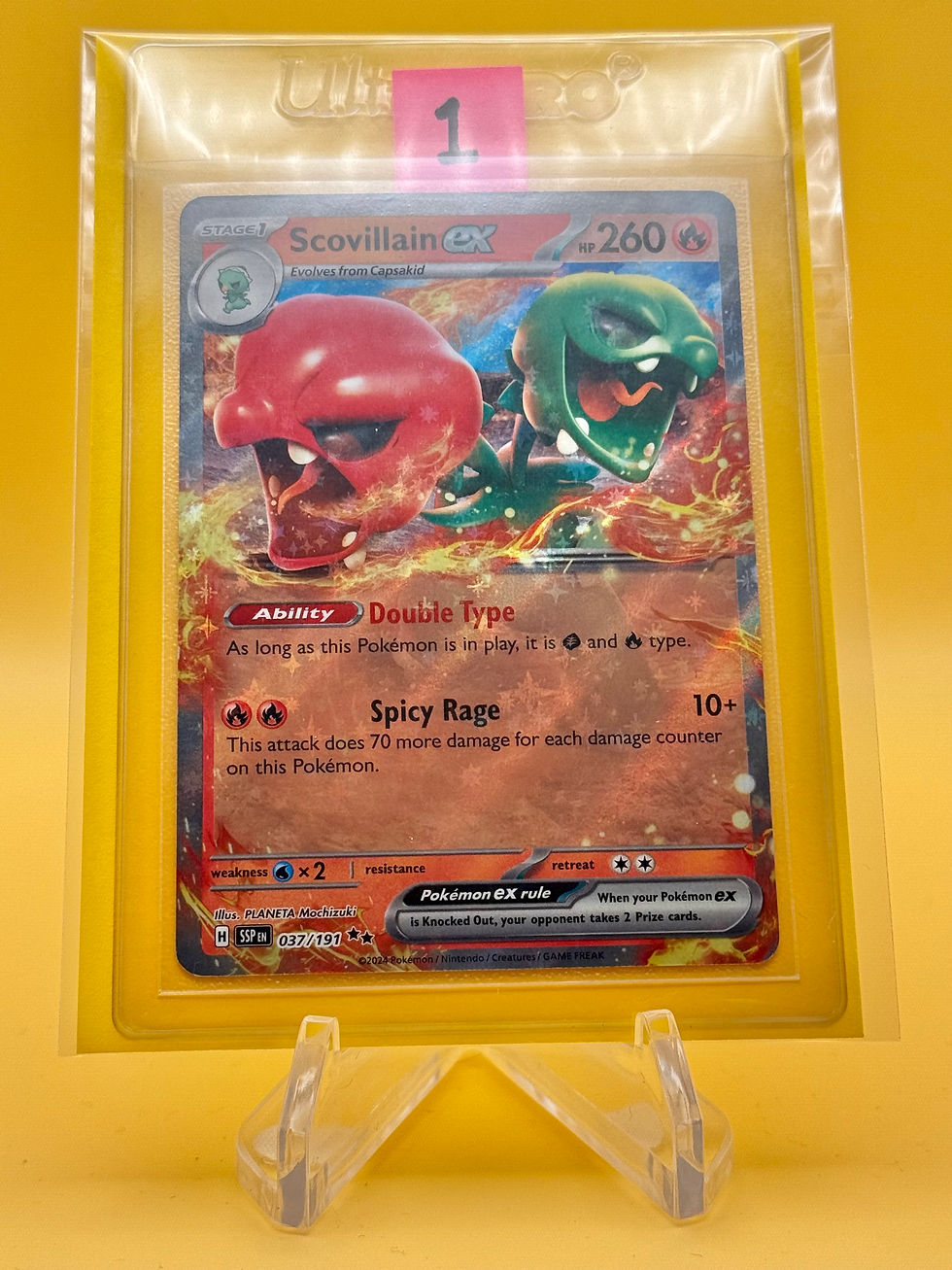 scovillain card sleeved