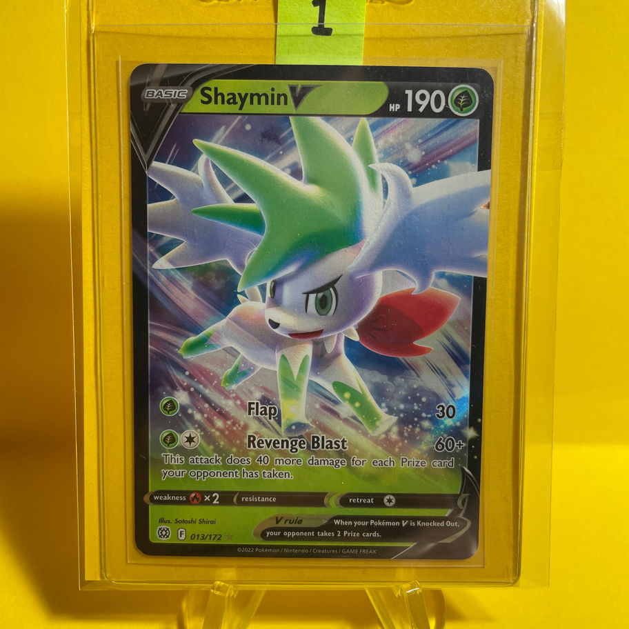 shaymin card sleeved
