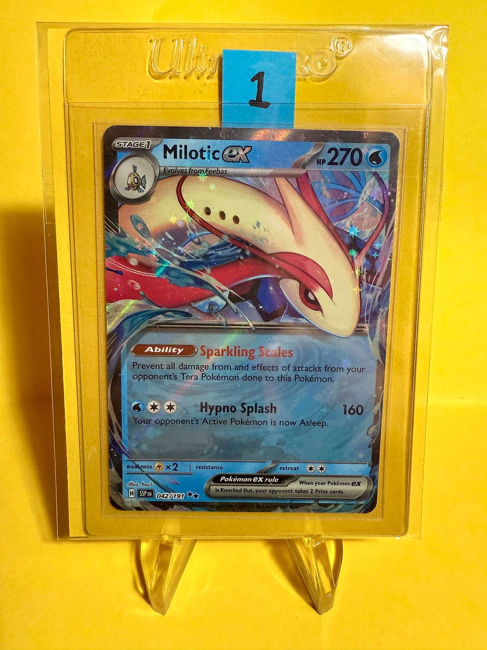 milotic card sleeved
