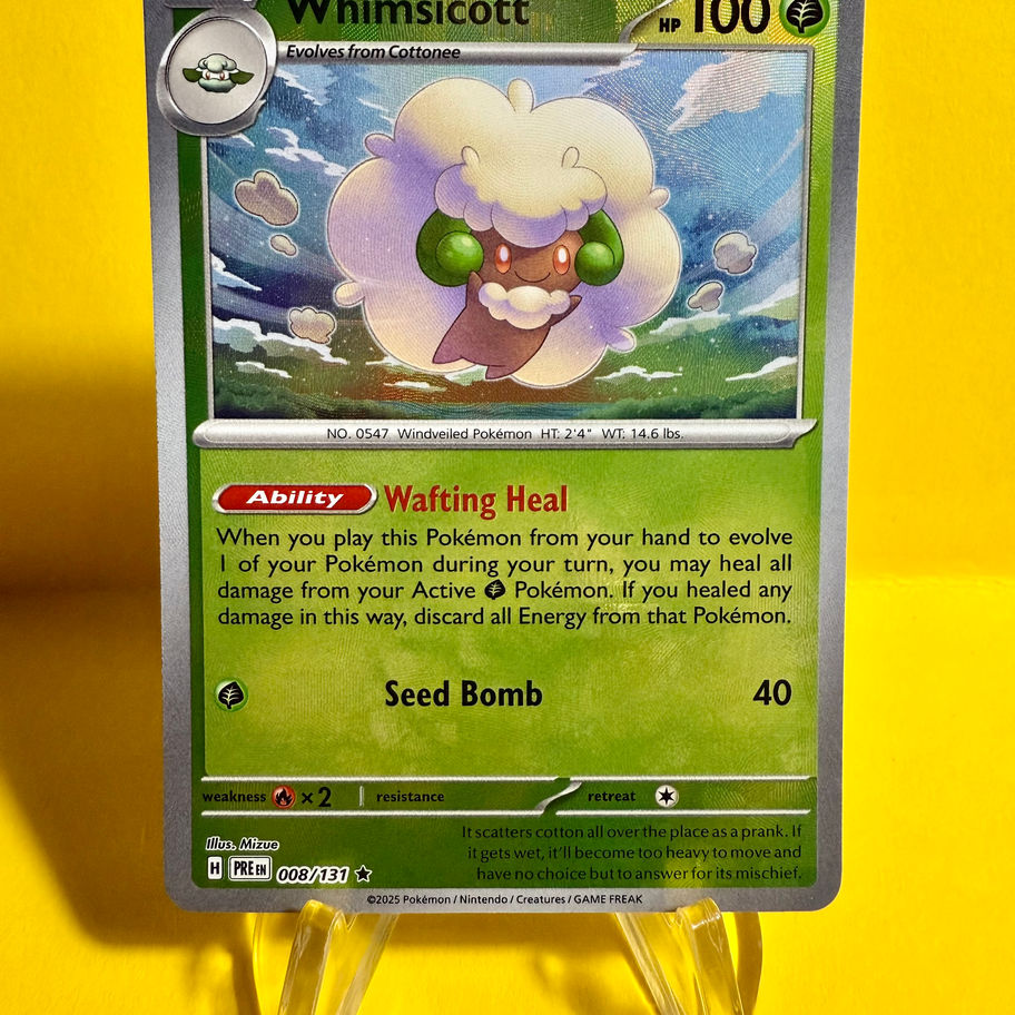 whimsicott card front