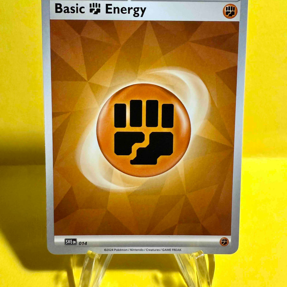 fighting energy card